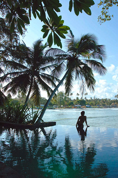 Taprobane island Sri Lanka, www.BarefootLuxe. net by Chami J., model Chami Jotisalikorn, About contact Chami Jotisalikorn Barefoot Luxe