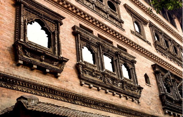 Dwarika's hotel Kathmandu historic cultural boutique hotel Kathmandu architectural preservation