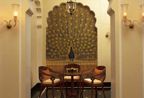 Oberoi Vanyavilas India Ranthambore tiger park luxury tented camp