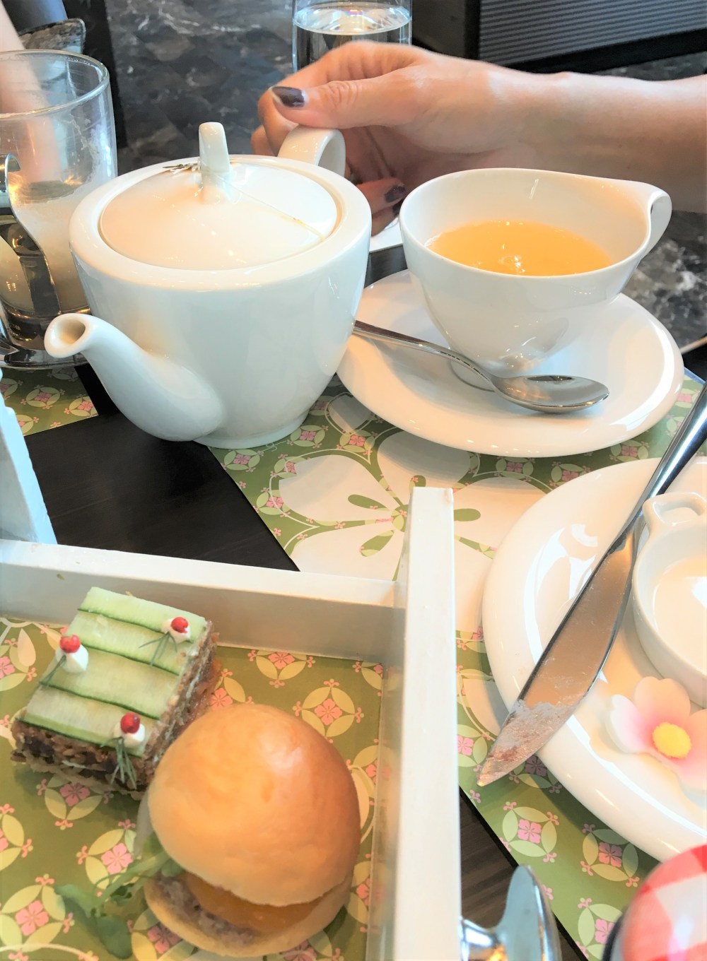 Sakura Blossom Afternoon Tea Okura Prestige Bangkok, luxury afternoon tea Bangkok, www.BarefootLuxe.net