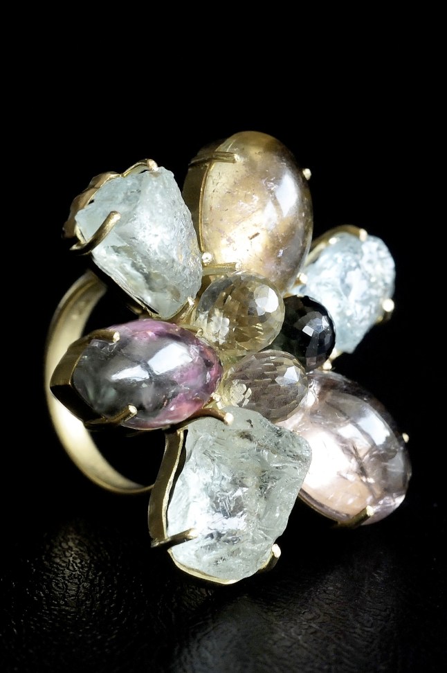 Yang Riches Jewellery, raw gemstones natural fine jewellery, www.BarefootLuxe.net